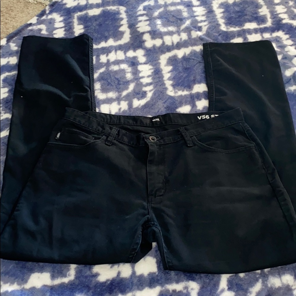 MENS black vans jeans